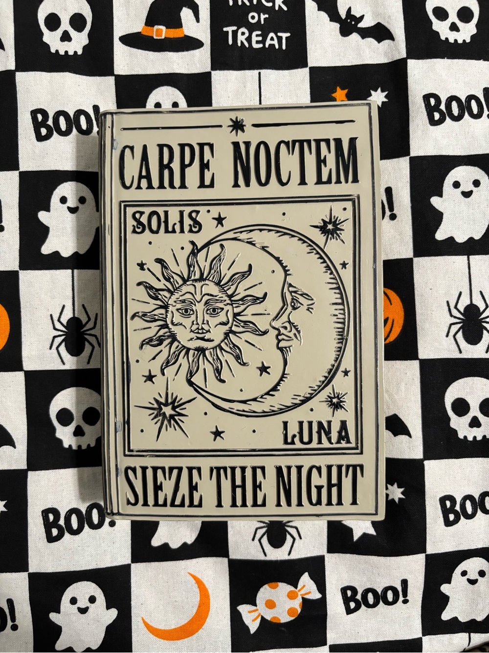 Whimsical fake book home decor
